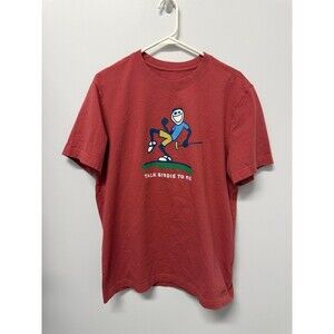 Men life is good golf shirt